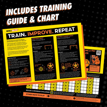 Skill Blox stocking-stuffer gift sparks festive football training.