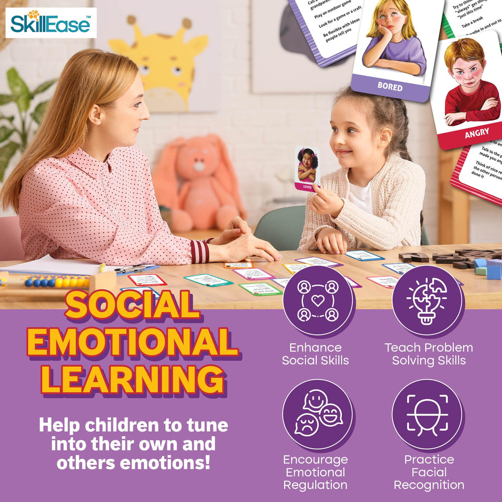 SkillEase Exploding Emotions manual guides empathy, perspective taking, and social skills.