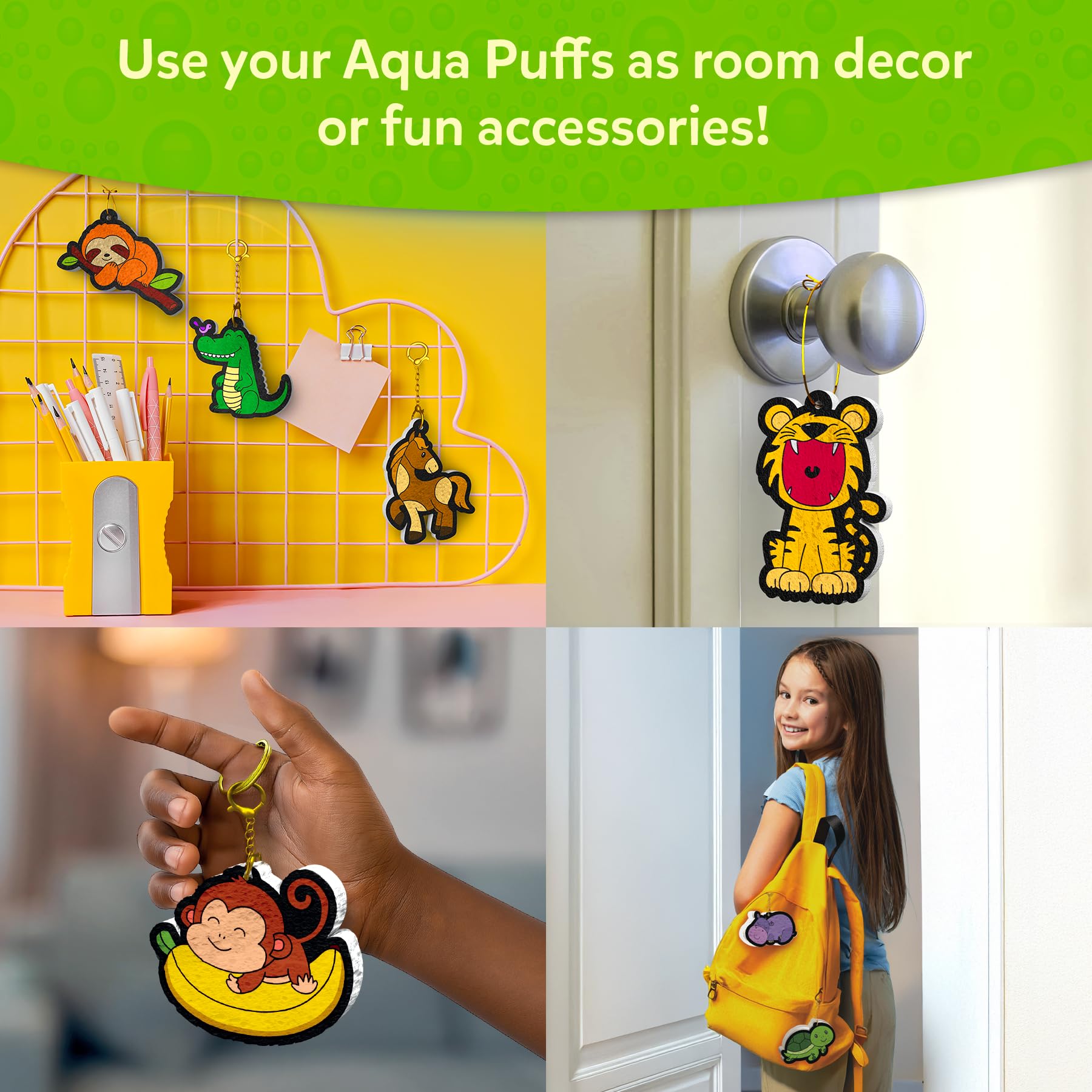 Skillmatics Aqua Puffs celebrate award-winning design for inspiring creativity.