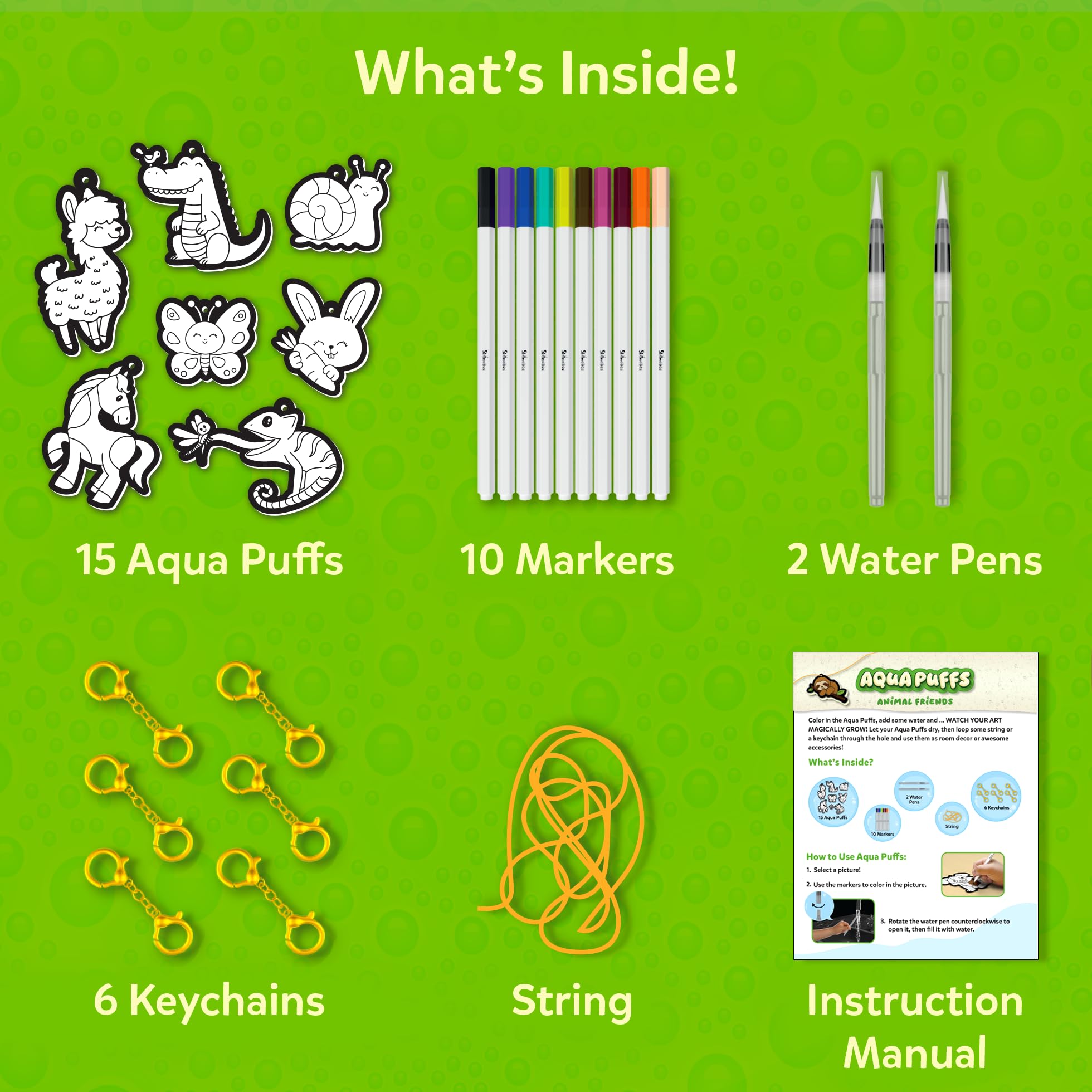 Skillmatics Aqua Puffs offer mess-free crafting for home, school, and playdates.