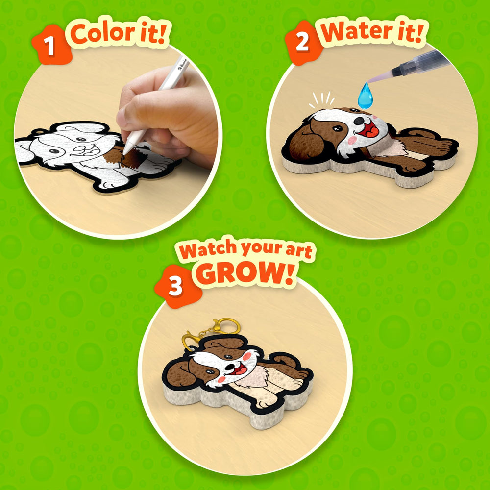 Skillmatics Aqua Puffs water pens activate the puff effect in minutes.