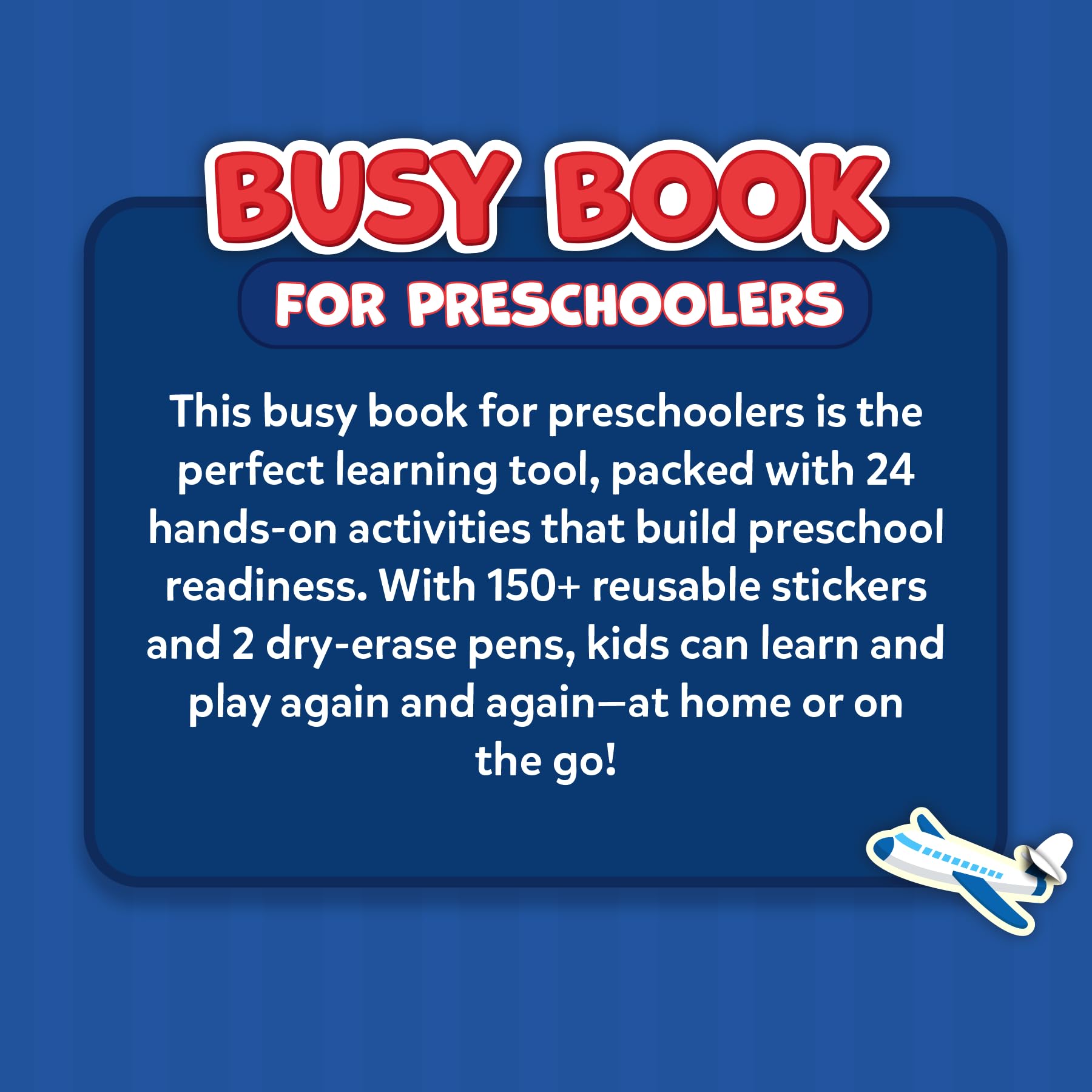 Gift-ready Skillmatics Busy Book offers educational value for toddlers and preschoolers.