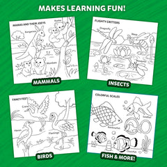 Skillmatics retractable mess-free crayons keep little hands clean during coloring.