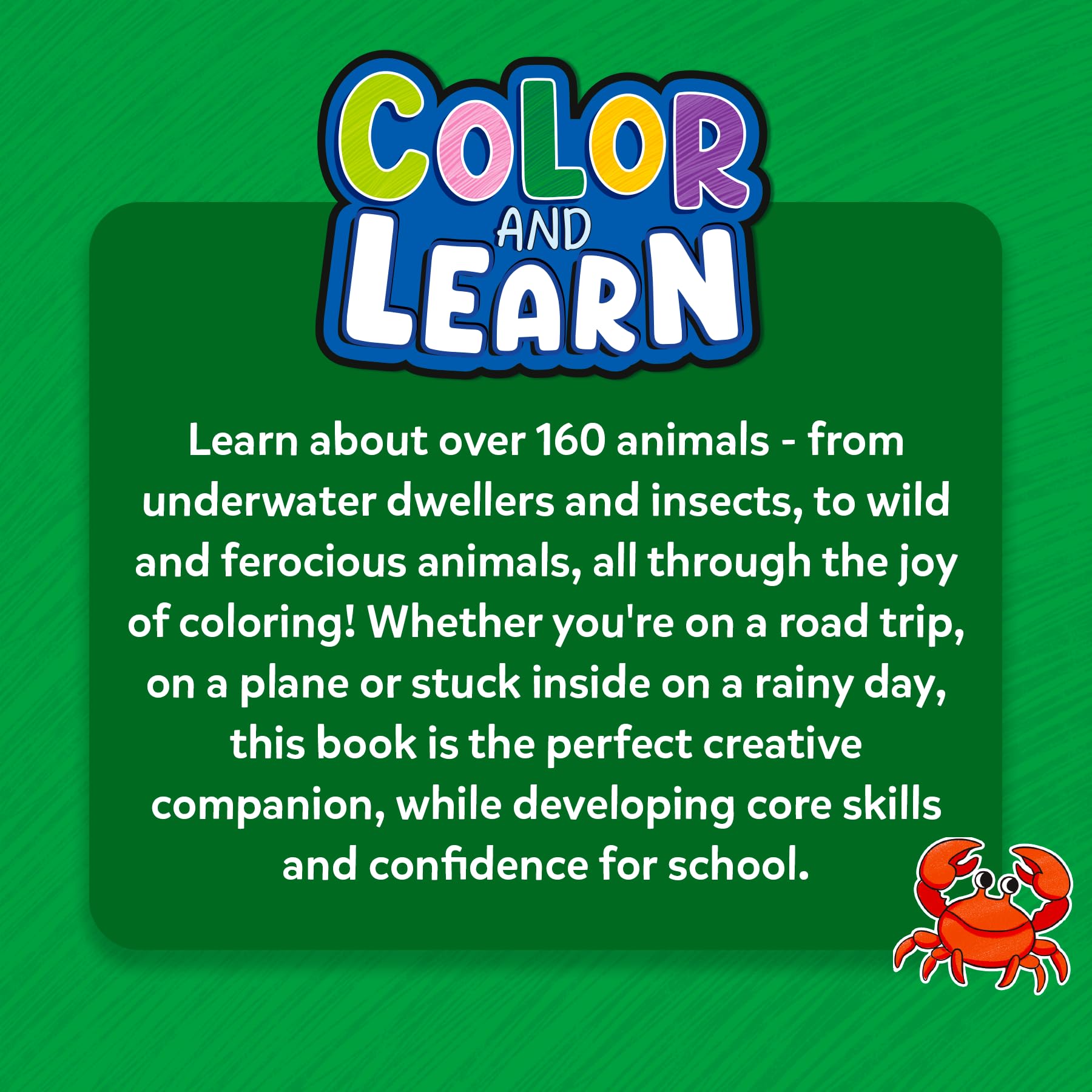 Skillmatics Color and Learn promotes independent play and imaginative exploration.
