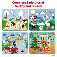 Instruction manual for Skillmatics Dot It Sticker Art guiding quick setup for creativity