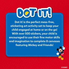 No glue needed with Skillmatics Dot It Sticker Art for a mess-free craft experience