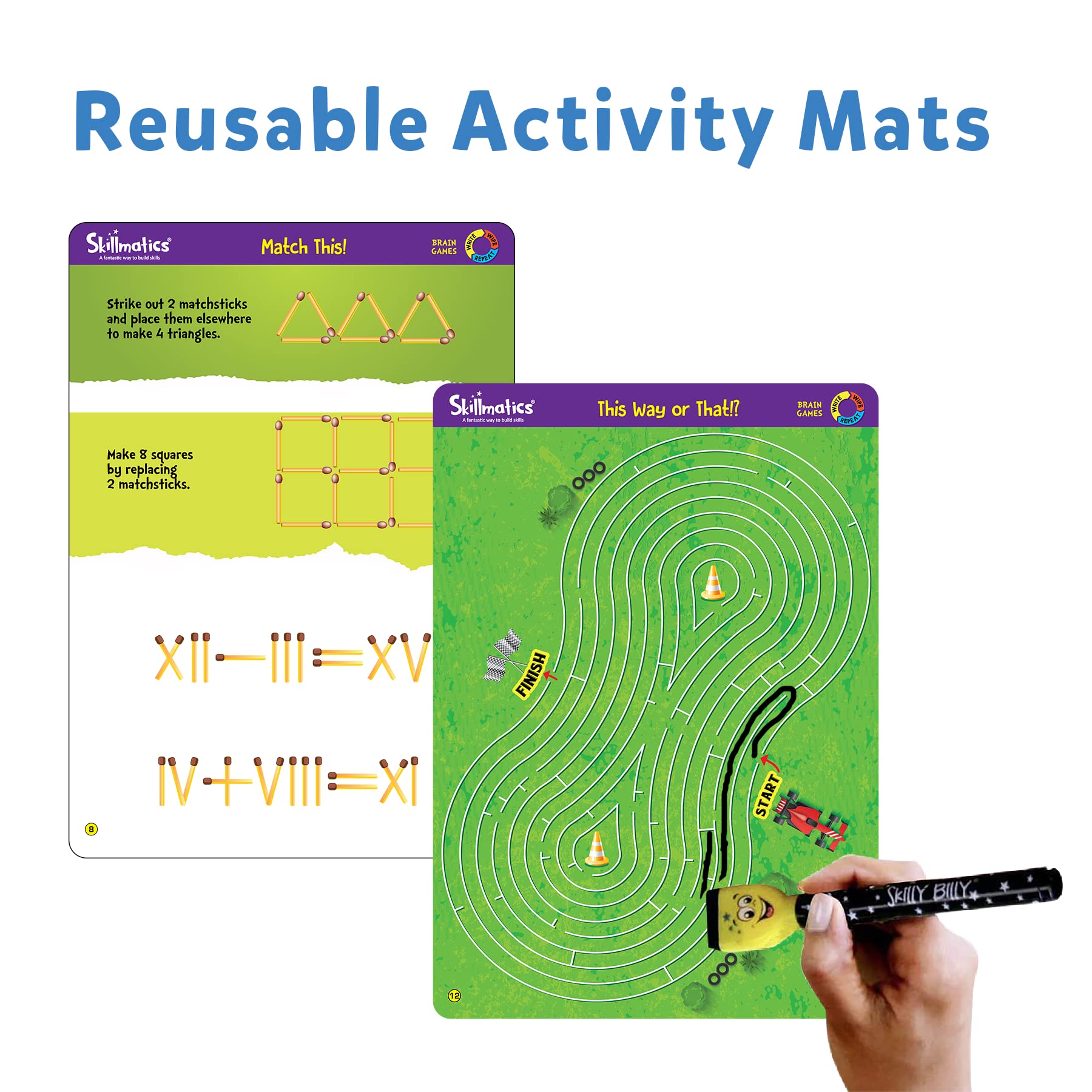 Skillmatics achievement certificate adds a tangible reward for kids.