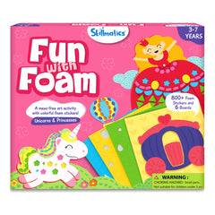 Skillmatics unicorns picture board with foam stickers for creative, mess-free fun.