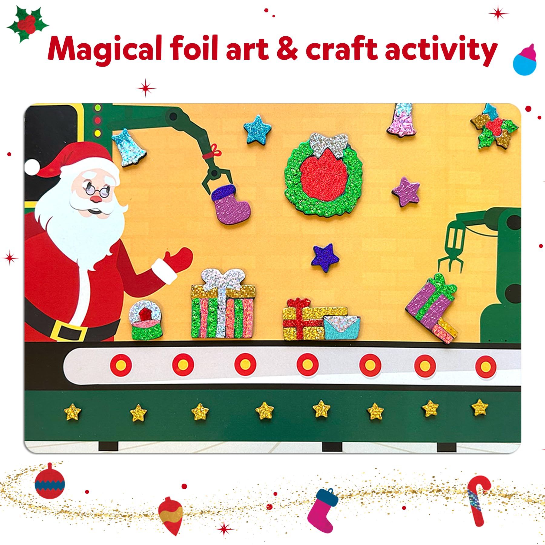 Skillmatics Foil Fun colorful stickers for quick, mess-free embellishments.