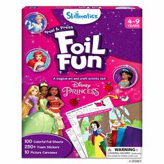 Skillmatics Foil Fun Disney Princess stickers ignite creativity and fine motor play.