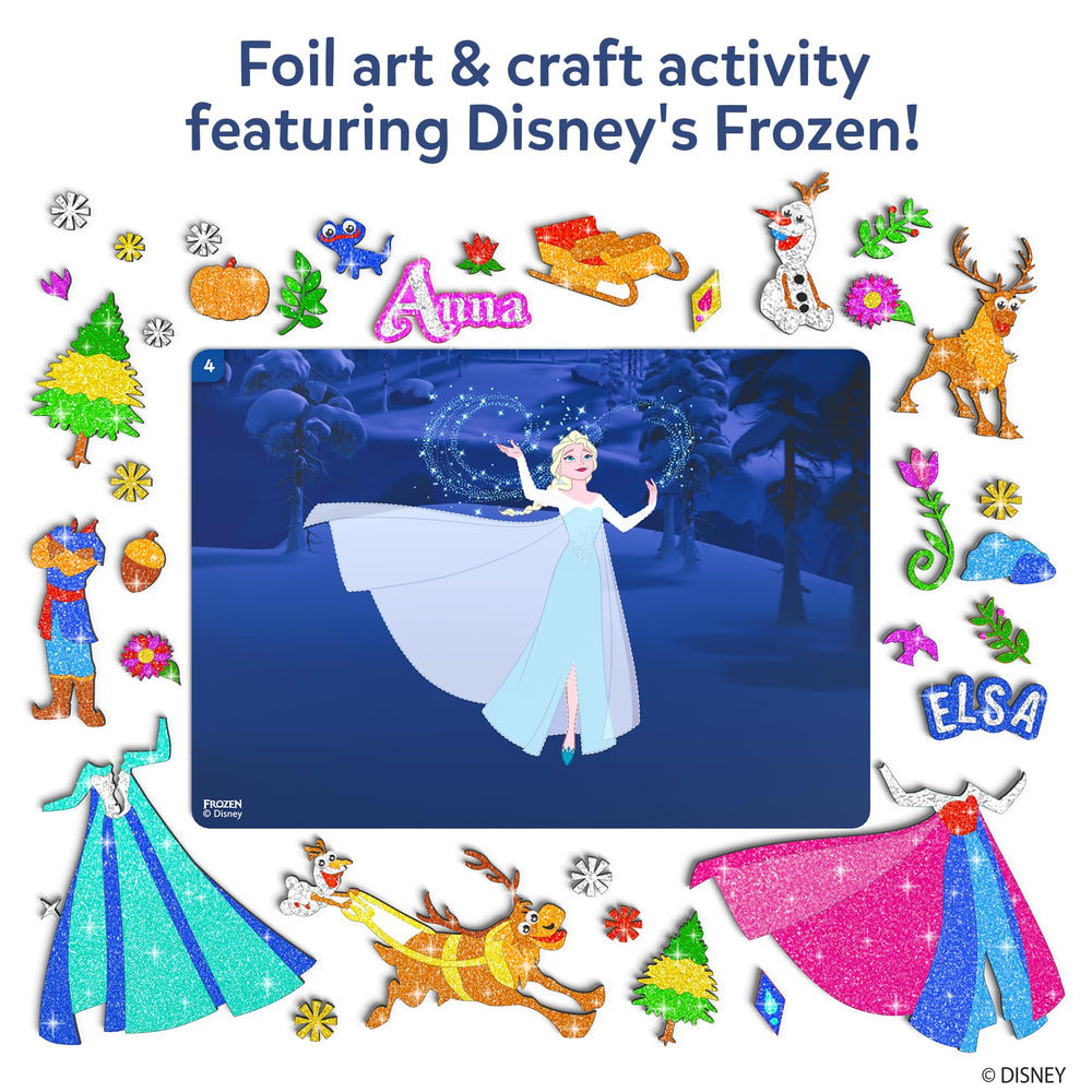 Skillmatics Foil Fun googly eyes enhance character expressions in craft projects.