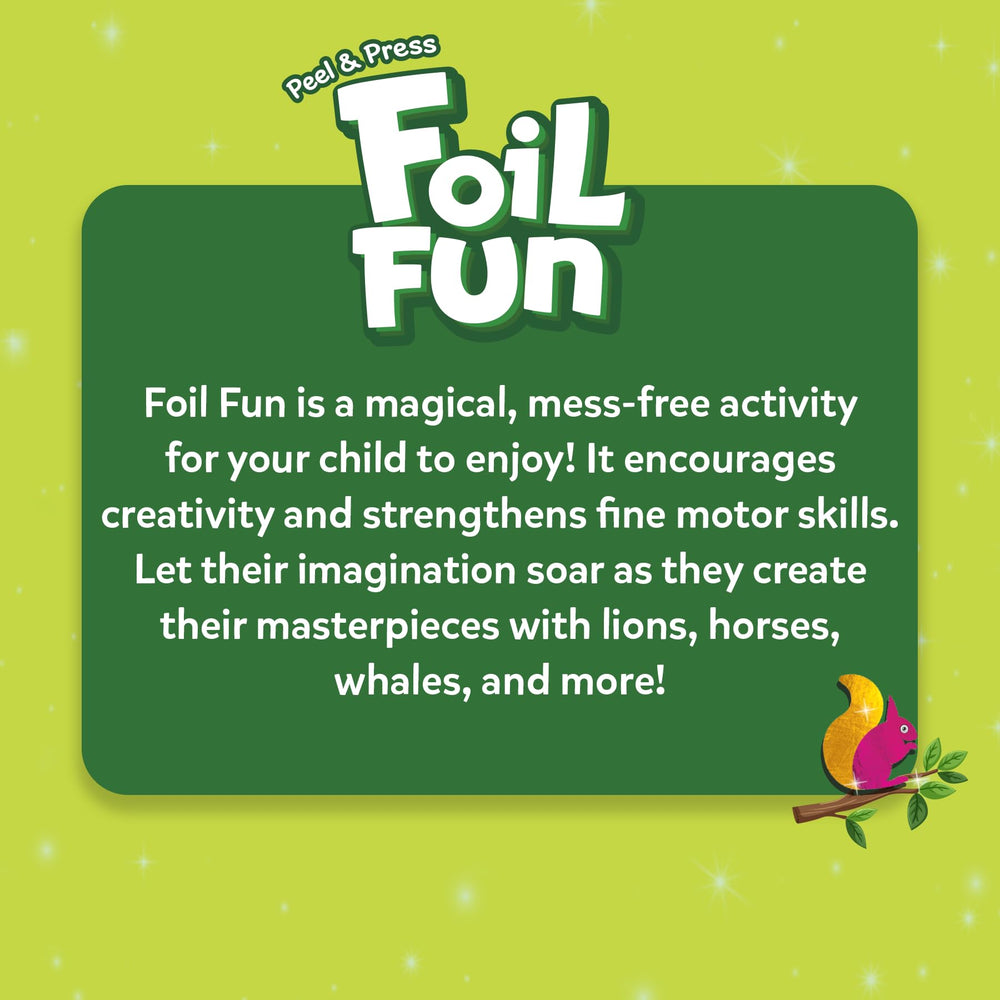 Skillmatics Foil Fun instruction manual helps families start crafts easily
