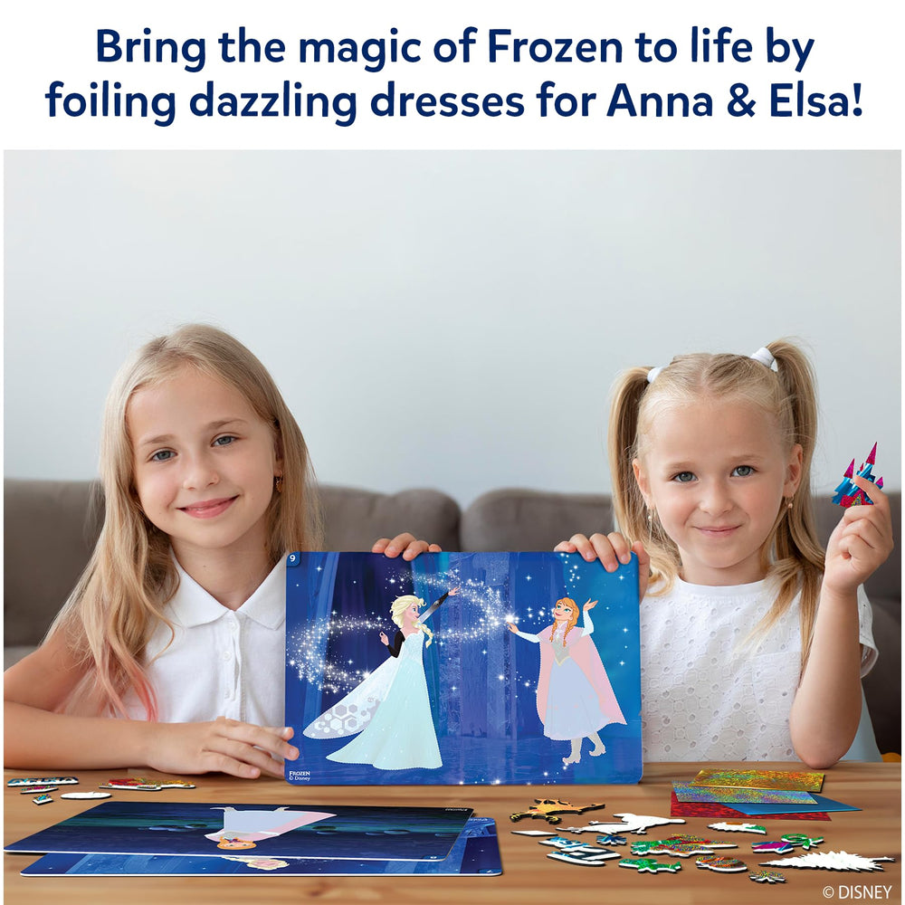 Skillmatics Foil Fun instruction manual guides kids through easy foil art.