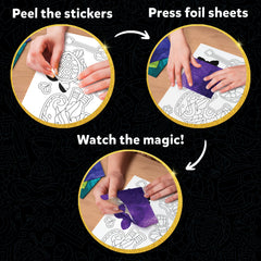 Skillmatics Foil Fun promotes meditative, creative play for all ages and skill levels.
