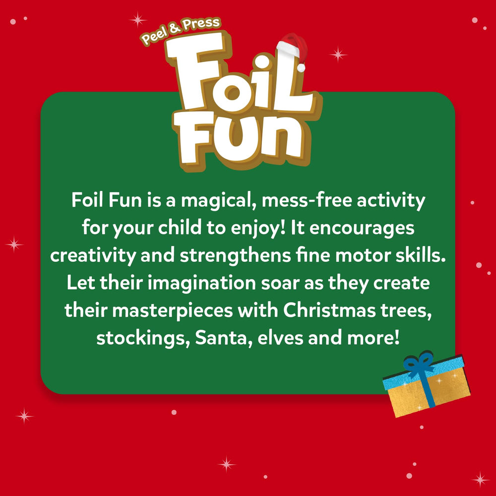 Skillmatics Foil Fun no-mess design keeps play tidy.
