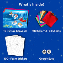 Skillmatics Foil Fun PAW Patrol picture canvases guide easy foil art