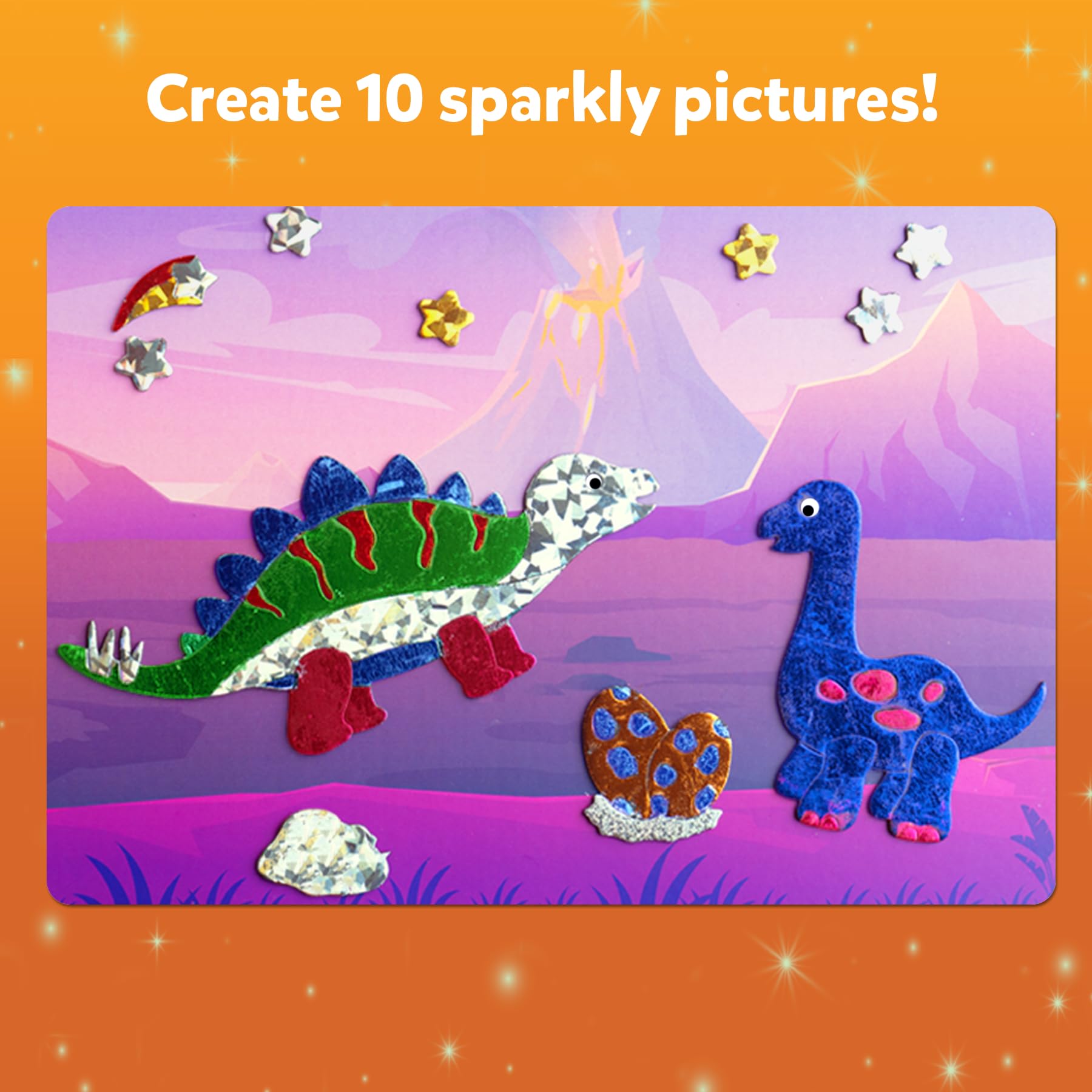 Skillmatics Foil Fun picture canvases offer ready-to-decorate scenes.