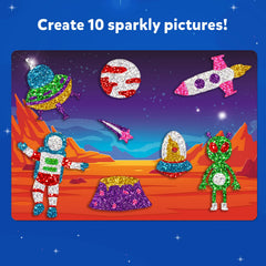 Skillmatics Foil Fun Picture Canvases ready for decorating