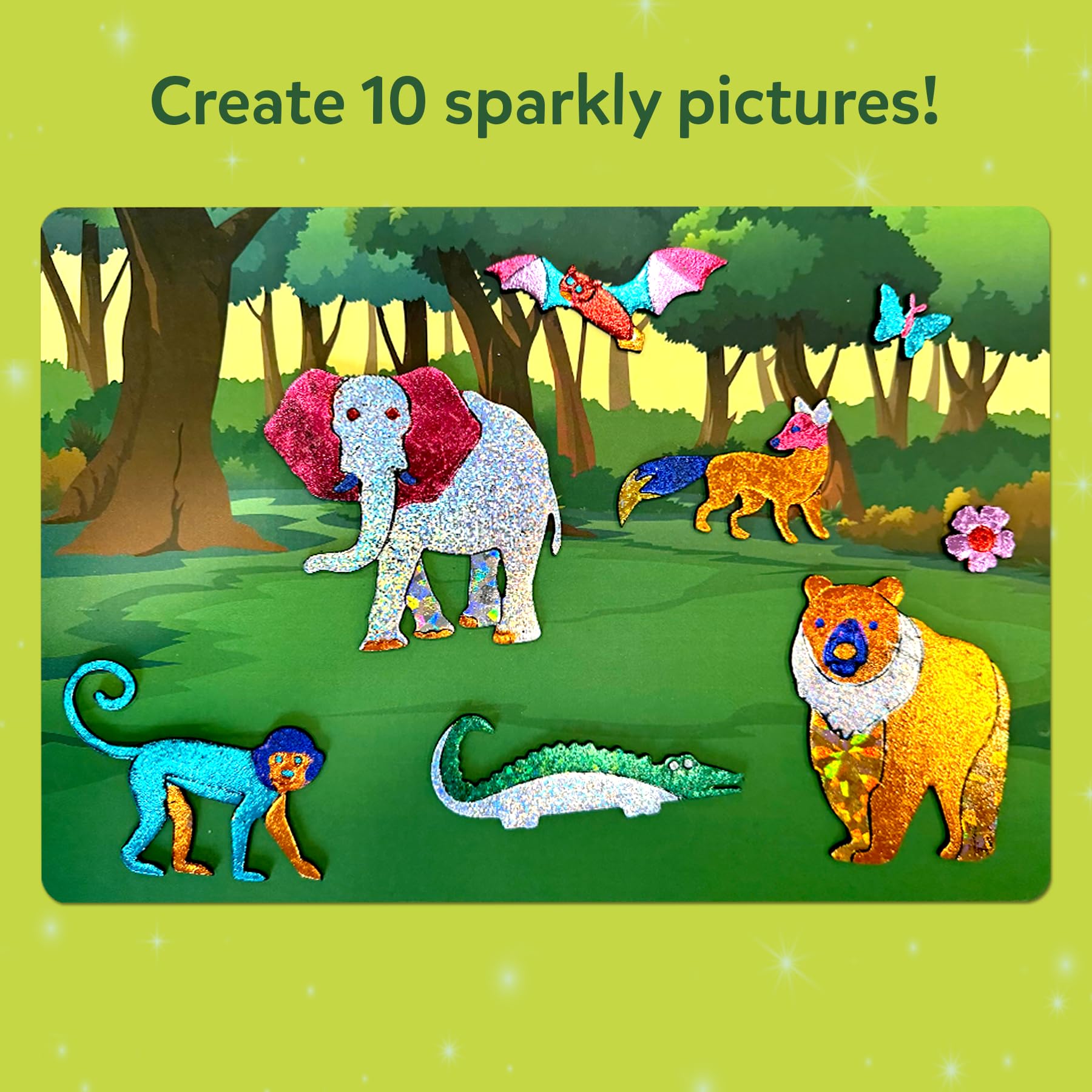 Skillmatics Foil Fun stickers pack for quick, mess-free decorating