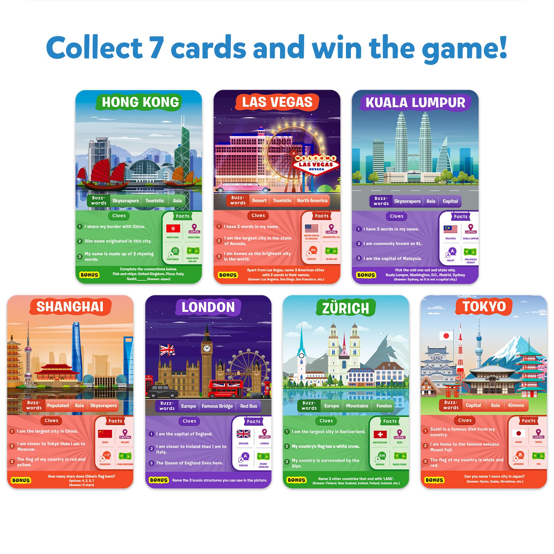 Skillmatics Guess in 10 Cities family fun: engaging group play for ages 8 and up