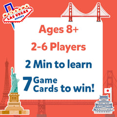 Skillmatics Guess in 10 Cities players 2-6: quick rounds with 20-minute gameplay