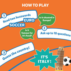 Skillmatics Guess in 10 Countries clue cards expand strategy during play.