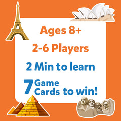 Skillmatics Guess in 10 Countries for ages 8 and up encourages curious travelers.