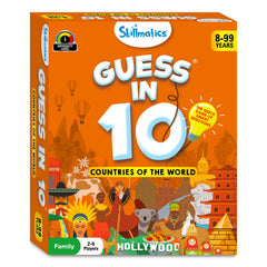Skillmatics Guess in 10 Countries 2 to 6 players supports social play.