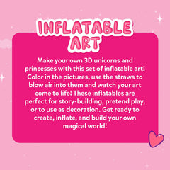 Skillmatics inflatable art mess-free play kit for portable fun