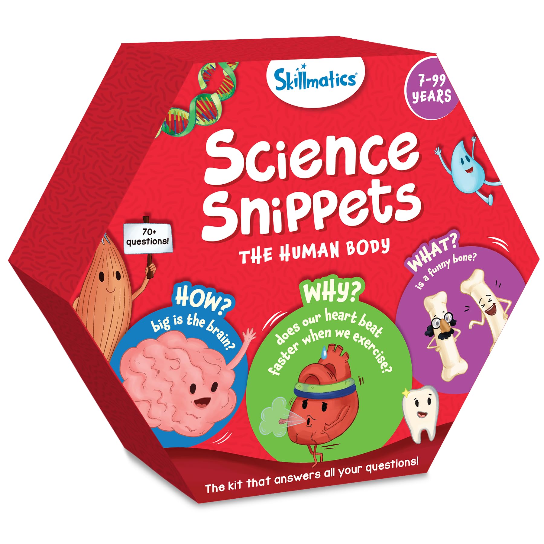 Skillmatics interactive science cards in action for group learning and travel.