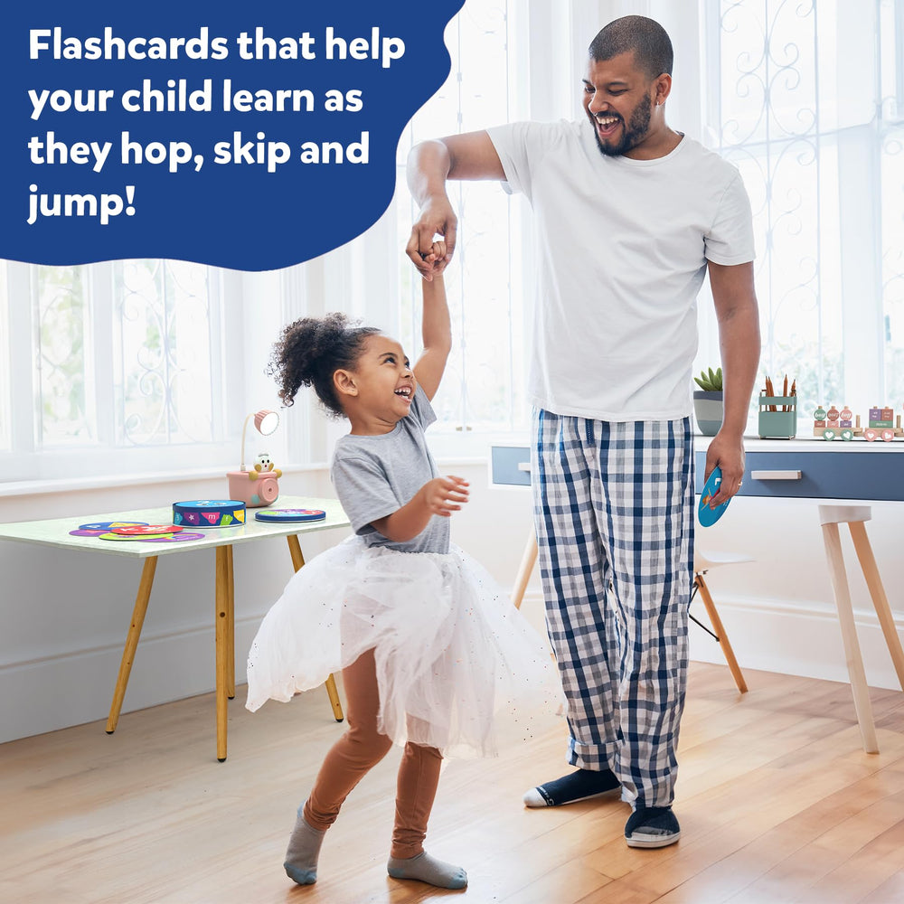 Skillmatics Jump & Learn on-the-go tin makes learning portable and tidy.