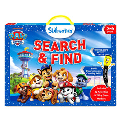 Skillmatics PAW Patrol mats scene with Chase boosts observation and memory through search activity