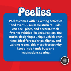 Skillmatics Peelies compact travel design fits flights, restaurants, and trips.
