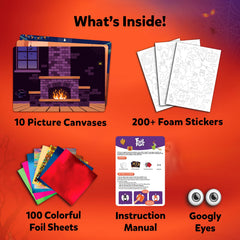 Skillmatics picture canvases for quick, engaging Halloween designs