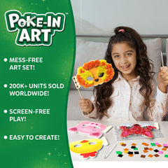 Skillmatics Poke-in Art foam masks ready for imaginative mask making.