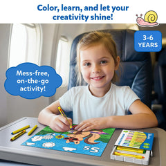 Skillmatics retractable crayons offer mess-free coloring with no sharpening needed.