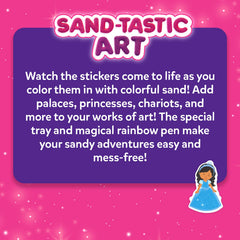 Skillmatics sand art portable kit for on-the-go creativity.