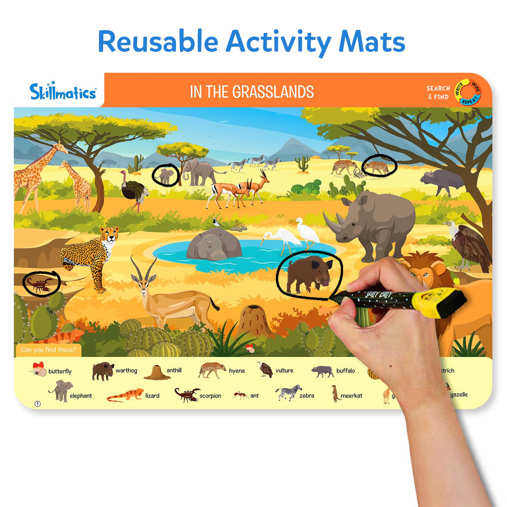 Skillmatics Skilly Billy pens help kids quickly mark targets.