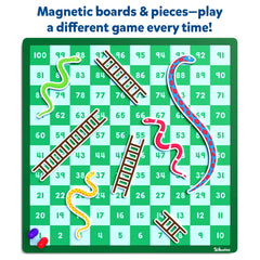 Skillmatics wooden pawns provide tactile grip for precise moves