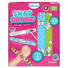 Skillmatics Snap Bandz band design with bright colors for personalized wearable art