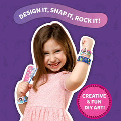Skillmatics Snap Bandz colorful markers, easy to handle for precise coloring