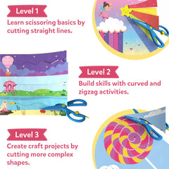 Skillmatics Snip Snip felt craft kit in use inspires hands-on creativity