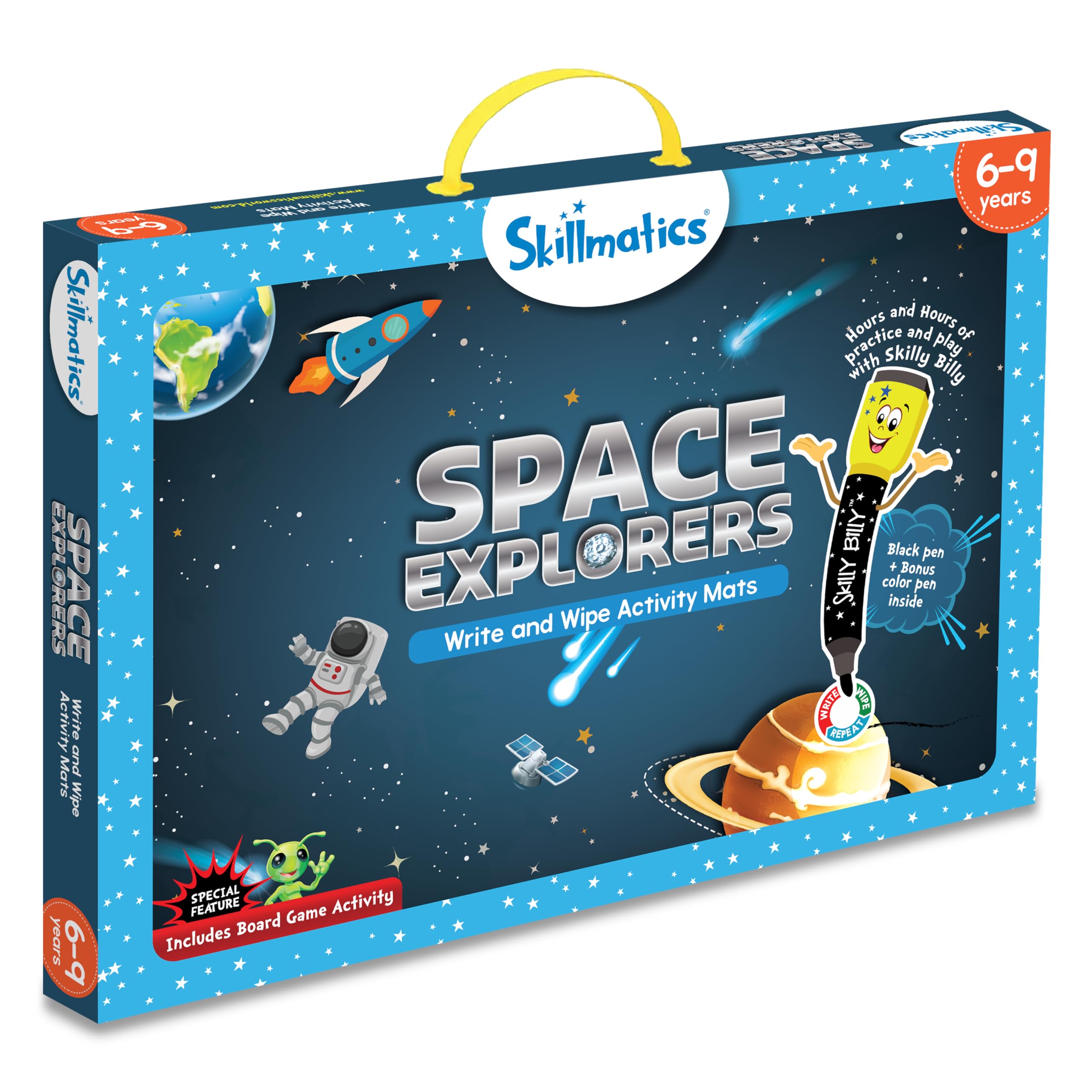 Skillmatics Space Explorers activity visuals spark curiosity about space exploration