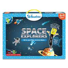 Skillmatics Space Explorers mats setup enables interactive home learning and exploration