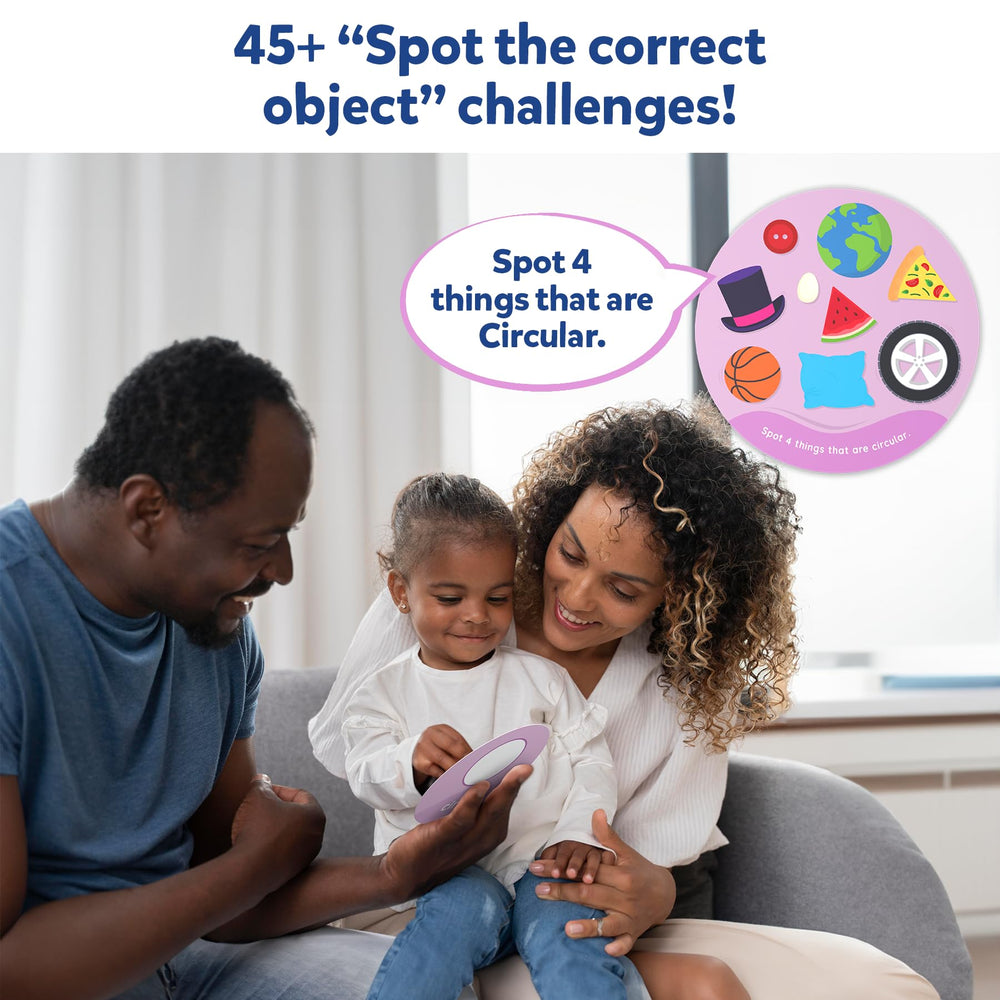 Skillmatics Spot and Learn travel-tin-packaging keeps learning on the go for toddlers.