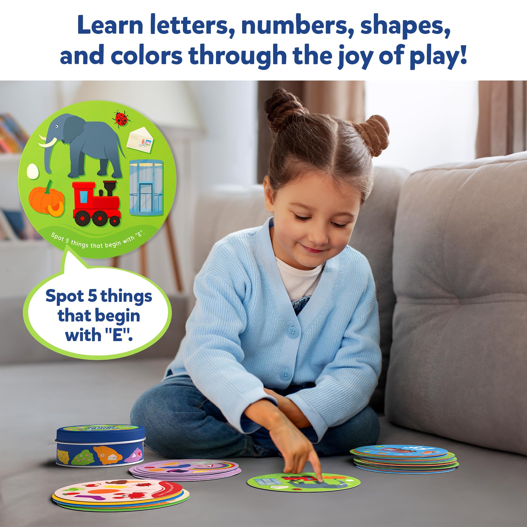 Skillmatics Spot and Learn vibrant-illustrations spark visual development and engaging learning moments.