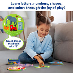 Skillmatics Spot and Learn vibrant-illustrations spark visual development and engaging learning moments.