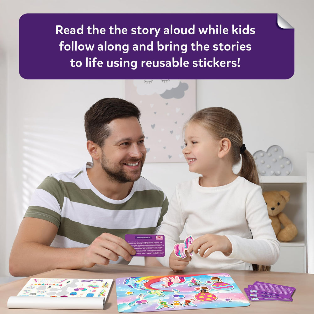 Skillmatics story cards set enabling guided read-aloud and sequencing