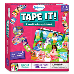 Skillmatics Tape It gift-ready kit offers screen-free entertainment for kids.