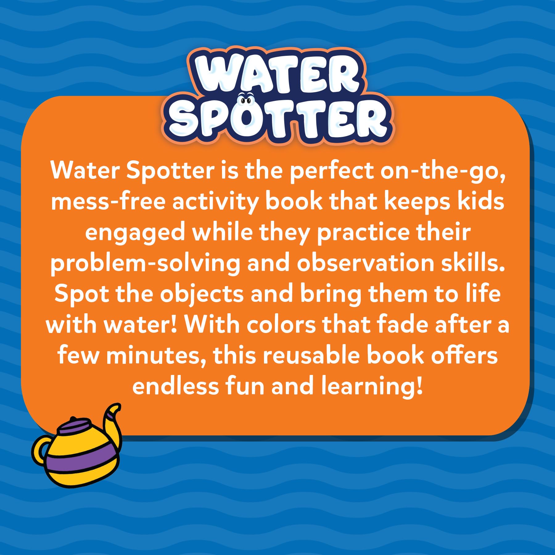 Skillmatics Water Spotter gift idea for ages 4 to 8.